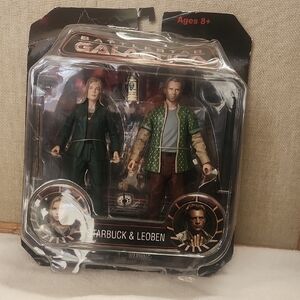 Diamond Supply Co. Battlestar Galatica 2009 Starbuck Leoben Action Figures NIB